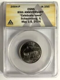 サンプル スラブ - ANACS 2024 CSNS - アイオワを祝う - 2004-P 四半期