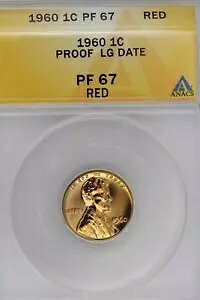 1960 J[LOZg ANACS PF67RD WF *DoubleJCoins* JL1100-233