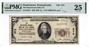 $20 1929 T1 National DOYLESTOWN yVxjAByVojABuTougher Notev ((16 ̂݊m))