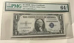 1935 B $1 ؖX^[m[g Fr. 1611* PMG 65 WF EPQ