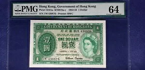 `{ 1955 $1 Pick#324Aa KNB19a-c (SN:1M 430876) PMG CUNC64 ??