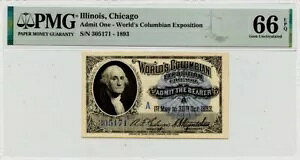 1893 N CmC VJS GLX| PMG MS66 EPQ Ah~bg 