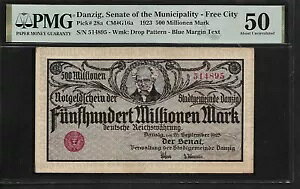 �_���c�B�q 5 ���}���N 1923 PMG 50 P#28a �����̎��R�s�s��@