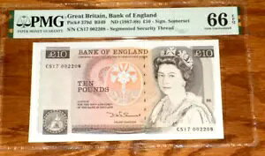 CMX P 379d ND(1987-88) 10 10 |h PMG 66EPQ QEII GEM UNC