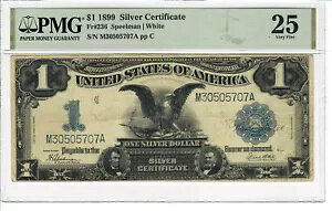CC&C $1 1899 - �V���o�[�ؖ��� BLACK EAGLE - PMG VF 25 Fr. 236 ��������!!!