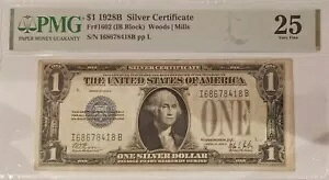 �G���[ $1 - 1928B �V���o�[�ؖ����̈ʒu������Ă��܂� �� PMG 25 �V���A�� I68678418B