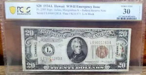 1934�N - 20�h���̃n���C�_���B 2305 PMG 30 �V���A�� L69601283A L-A �u���b�N - ��������