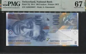 �X�C�X�A������s 2014 100 �t�����P���APMG-67 EPQ�AP-72j