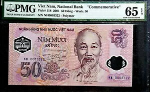 PMG 65 GEM EPQ xgi 50 hLO ( 1 B.note)#D6363