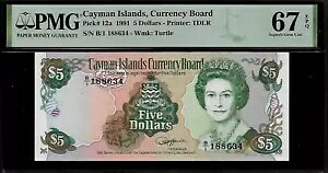 PC} $ 5 1991 PMG67 EPQ Pick#12a v^[ : TDLR NC[ GUxX 2 