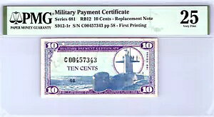 V[Y 681 10 Zg RB12 m[g MPC PMG 25 VF sbN S912-1r