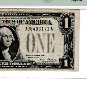 $1 1928 Vo[ؖ t@j[obN SN J 06403171 󏭂ȁuJ-AvubN Fr.1600