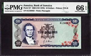 W}CJ 10 h 1960 ND (1970) sbN-57 GEM UNC PMG 66 EPQ