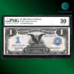 Fr.230 1899 $1 1 �h����ؖ����u���b�N �C�[�O���APMG 30 �R�����g�A78497