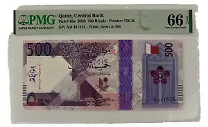 �J�^�[�� - P 38a - 500 ������ - 2020 - PMG GEM UNC 66 EPQ -