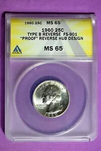 1960 ANACS MS65 ���V���g�� �N�H�[�^�[ #B31122