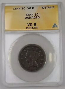 1844 č ҂ݍ݃wA [W Zg 1c RC ANACS VG-8 ڍהj