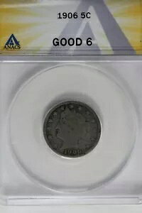 1906 .05 ANACS G 6 ���o�e�B �j�b�P���AV �j�b�P���A5 �Z���g �s�[�X
