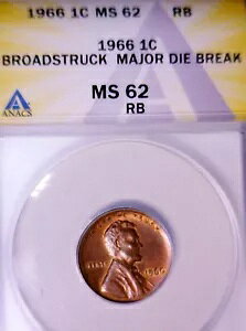 1966 G[ ANACS MS62 u[h XgN W[ _C u[N J[ Zg BU + g[ RC