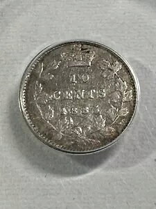 1885 Ji_ 10 Zg Vo[ O[h F 12 fBe[ ANACS Low Mintage ɂN[jOς
