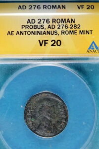 AD276 ANACS ROMAN VF20 Probus Rome Mint�AAE Antoninianus! #B7138
