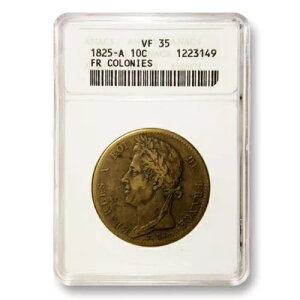 tXAn 10 T^C 1825a ANACS VF 35 KM 11.1