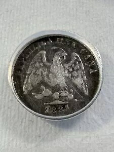 1881 Zs-S ���L�V�R 5 �Z���^�{�X �X���[�� �V���o�[ �R�C�� �O���[�h F 15 ANACS ���[ �~���e�[�W