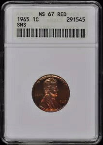 1965 1C SMS J[ Zg ^Cv 3 ANACS SP67RD