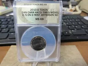 2010 �W�F�t�@�[�\�� �j�b�P�� �n�[�h �^�C���Y �g�[�N�� by Daniel Carr ANACS MS 69
