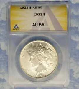 1922 ANACS AU 55 ahAAJO 1 h