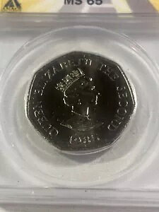 1985 W[W 50 yX 40 NLOO[h MS 65 by ANACS