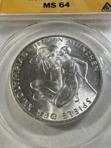 1972-D �h�C�c 10 �}�[�N�X �I�����s�b�N�I��L�O�O���[�h MS 64 by ANACS
