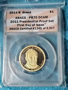 2011-S 哝̃h ANACS PR70DCAM Ō 1 !!!!