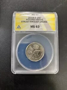 2018 D ʐ^̃bNX NH[^[ ANACS MS-63 -- XgNX[ G[ - 25C