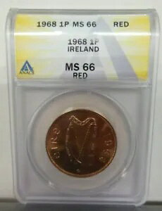 1968 G[ ACh 1P n[v yj[ ACbV w qR ANACS MS66 bh KM11