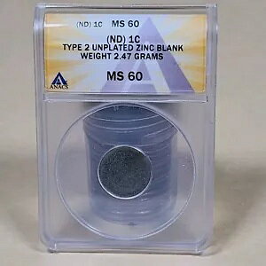 ���b�L�Ȃ��̈����u�����N ANACS MS60 ND 1C �^�C�v 2 �č������Ǐd�� 2.47 �O����