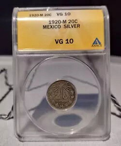 1920-M LVR Vo[ 20 Z^{X Lbv & CY - ANACS VG 10