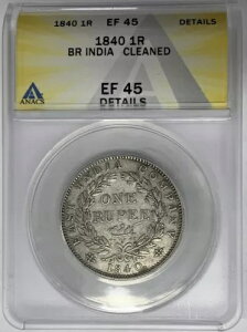 1840 �C���h 1 ���s�[ �R�C�� ANACS XF 45 �ڍ� �N���[�j���O�ς� W4 A