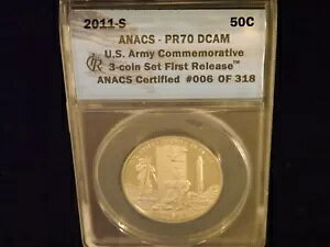 2011-S 50c �ČR�������[�X Anacs PR 70 DCAM