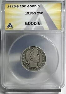 1915-S �����X ANACS G6