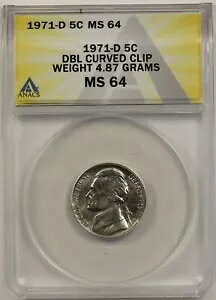 1971-D ANACS ~g G[ MS64 (2 {̃J[u Nbvd 4.87g) WFt@[\ jbP