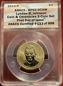 2015-P h B. W\ $1 RCƃNjNY ANACS RP69 o[X v[t FDOI