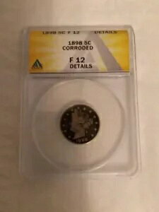 1898 oeB V jbP ANACS F12 fBe[ - H