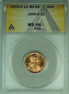 1955-D J[ EB[g Zg 1C RC ANACS MS 66 RD (24) A