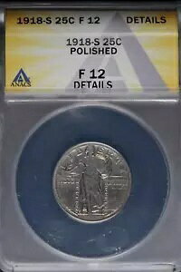 1918 S X^fBO oeB NH[^[ ANACS F12 ڍ *DoubleJCoins* 9109-24