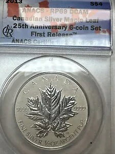 2013 S$4 25 ���N�L�O�J�i�_ ���[�v�� ���[�t 1/2oz �t�@�C�� �V���o�[ - ANACS RP69 DCAM