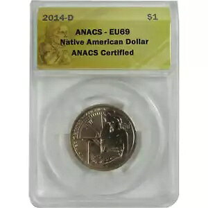 2014 D �z�X�s�^���e�B �l�C�e�B�u �A�����J�� �h�� EU 69 ANACS SKU:CPC9234