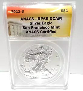 2012-S �A�����J�� �C�[�O�� �h�� �V���o�[ ANACS ���o�[�X �v���[�t RP69 DCAM