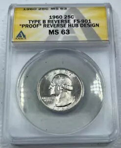 1960�N���V���g��US�V���o�[�N�H�[�^�[�AMS63 by ANACS�ATYPE B REV�AFS-901�ASUPERB