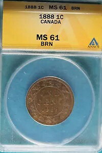 1888 ANACS MS61 Ji_ uE 1 Zg!! #B4818